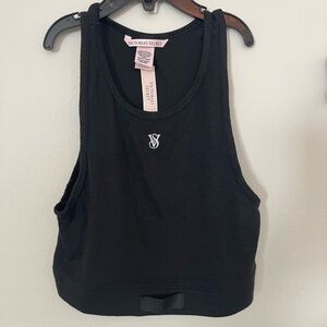 Victoria's Secret Black Ribbed Top